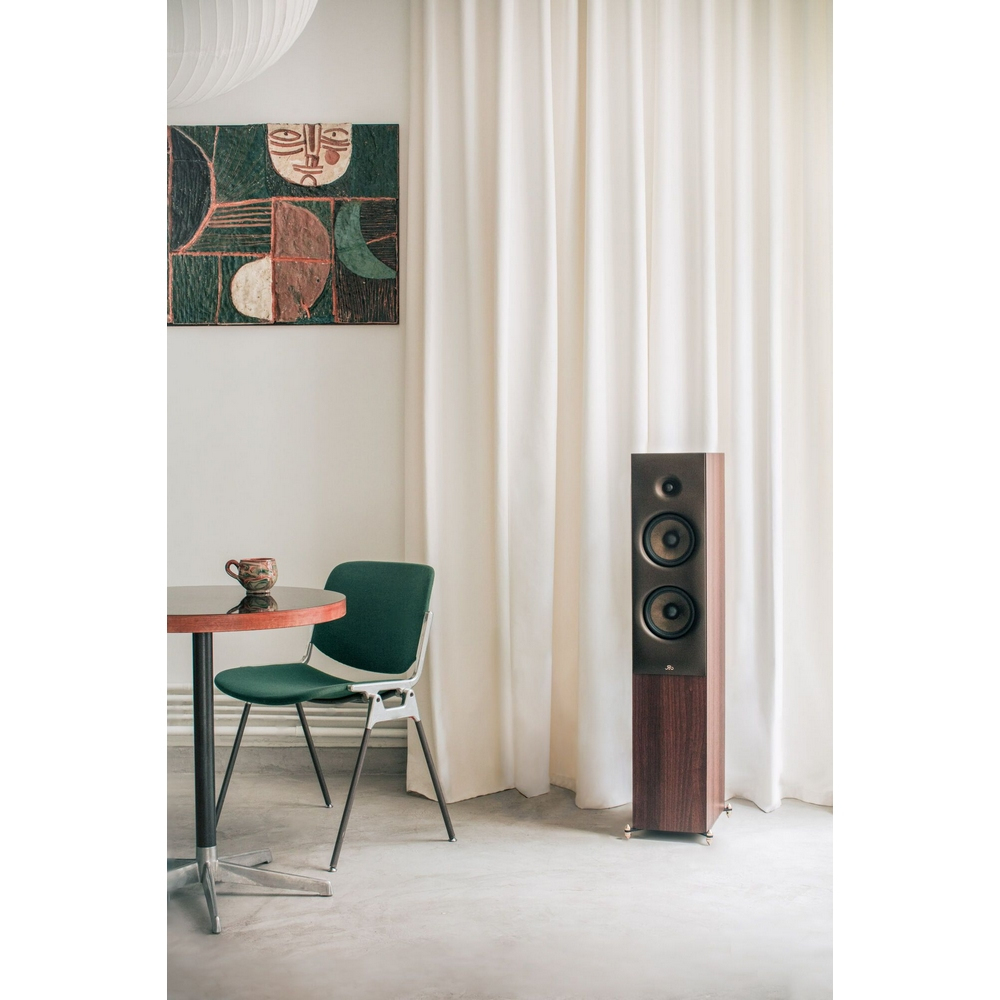 Revival Audio Sprint 4 Tower/Kule Hoparlör Koyu Ceviz Çift