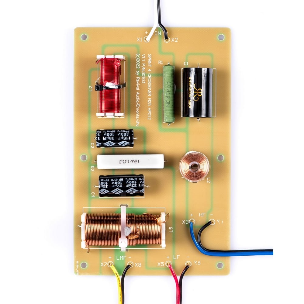 Revival Audio Sprint 4 Tower/Kule Hoparlör Koyu Ceviz Çift