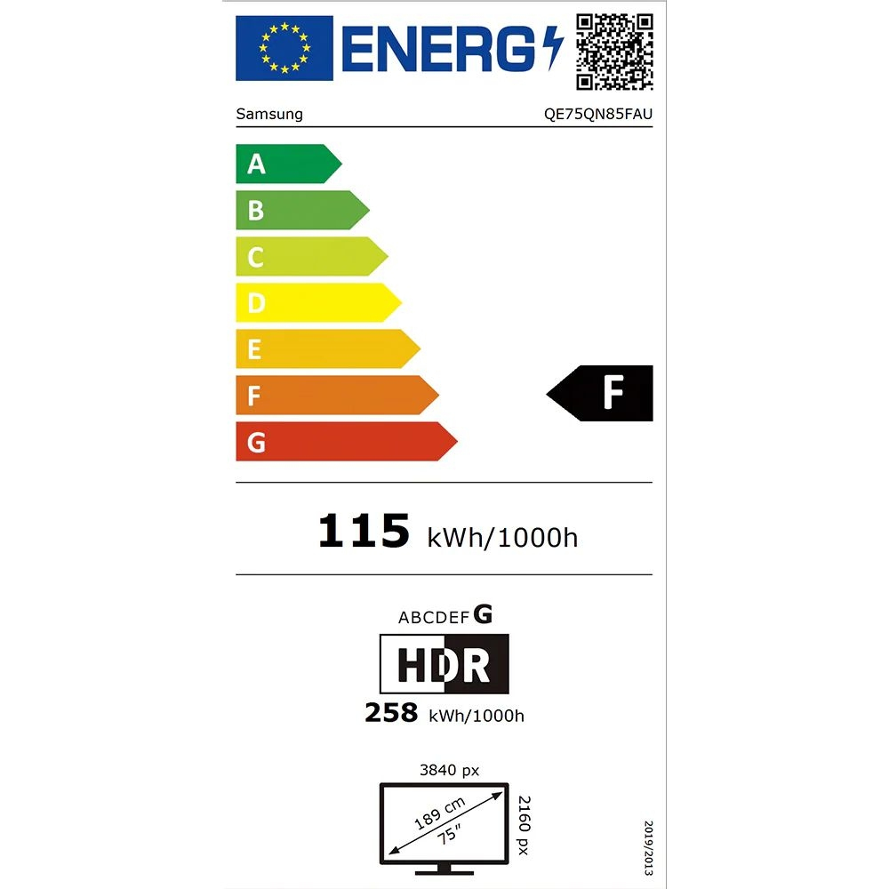 Samsung 75QN85F 4K Ultra HD 75