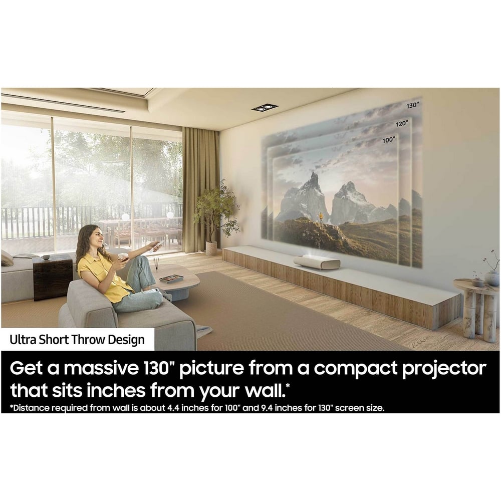 Samsung The Premiere LPU9D 3450 Lümen Ultra Kısa Mesafe Lazer 4K Projeksiyon Cihazı