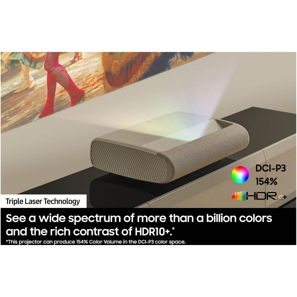 Samsung The Premiere LPU9D 3450 Lümen Ultra Kısa Mesafe Lazer 4K Projeksiyon Cihazı