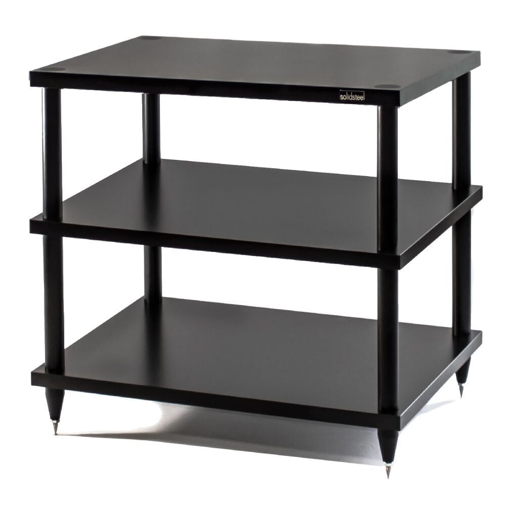 Solidsteel S2-3 Hi-Fi Stand Siyah
