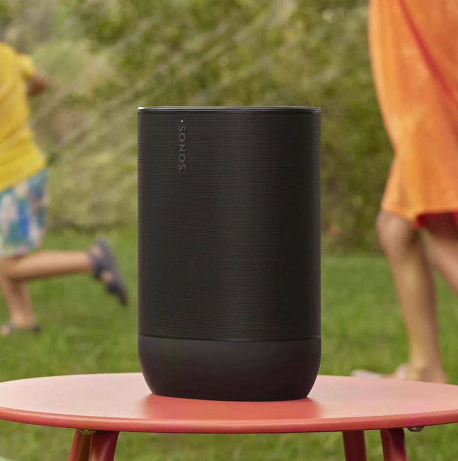 Sonos Move 2 Taşınabilir Akıllı Hoparlör – Siyah