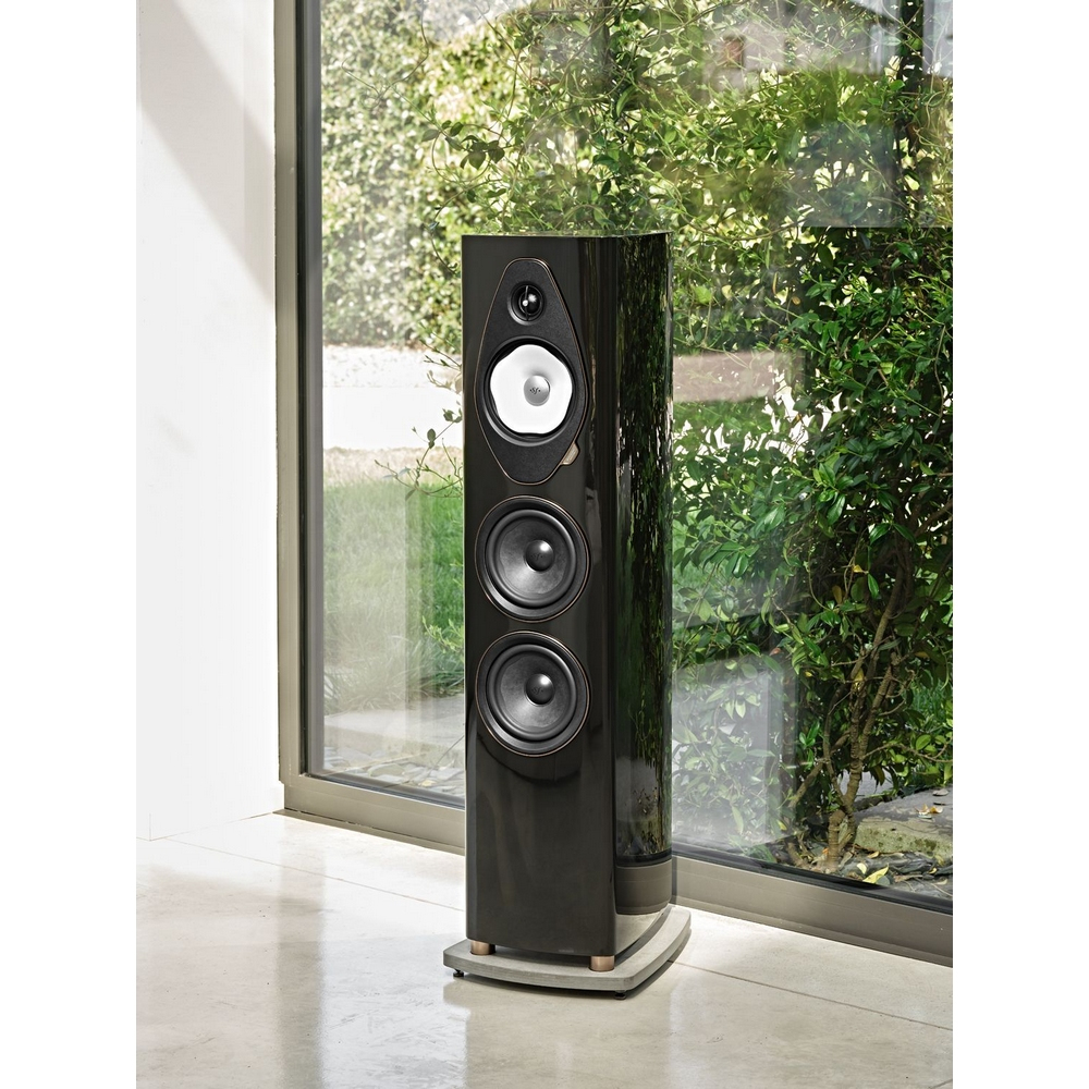 Sonus Faber Sonetto V G2 Tower/Kule Hoparlör Siyah Çift