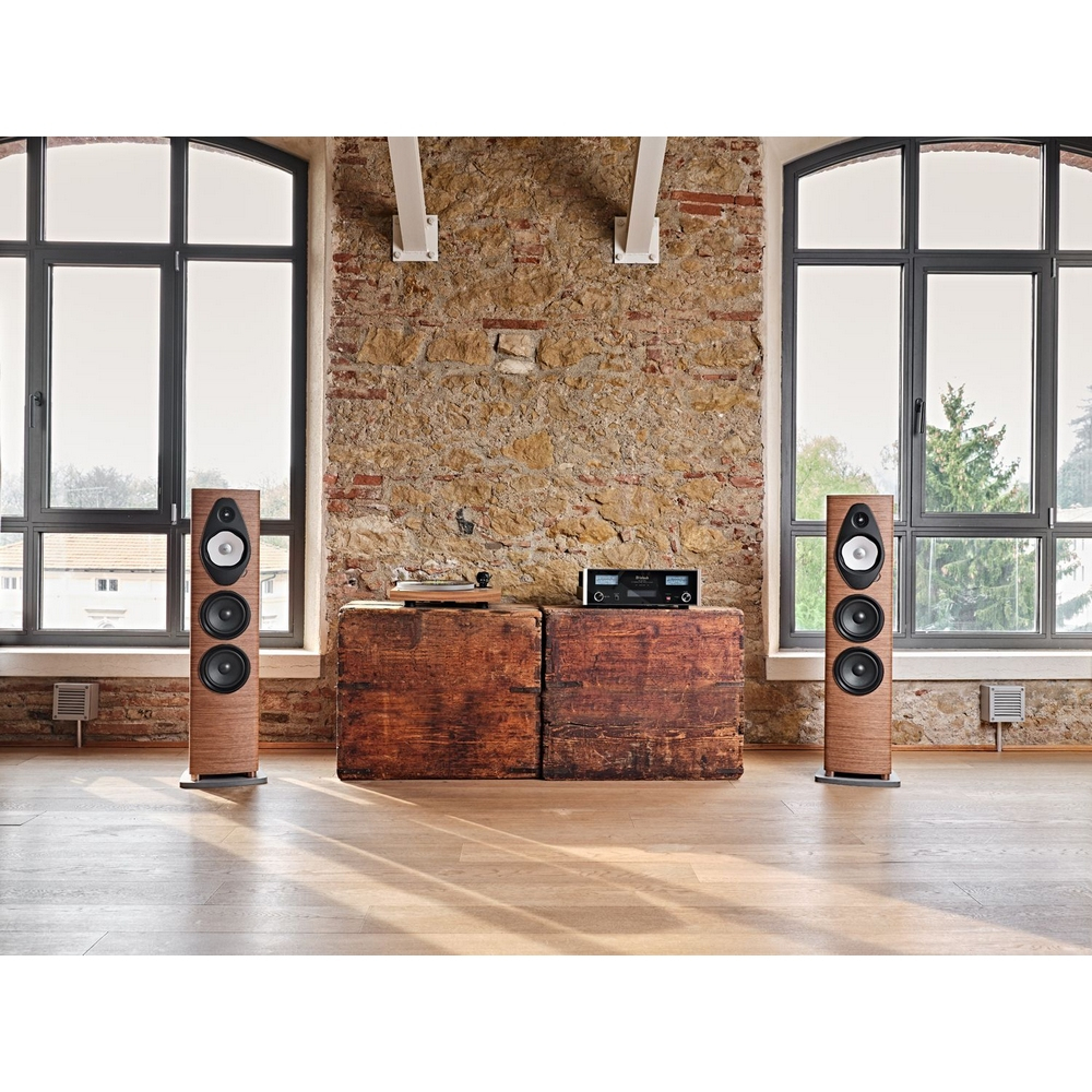Sonus Faber Sonetto V G2 Tower/Kule Hoparlör Walnut Çift