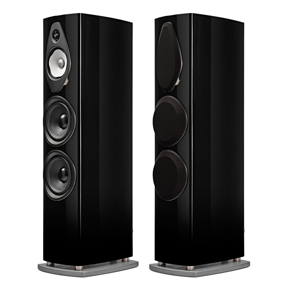 Sonus Faber Sonetto VIII G2 Tower/Kule Hoparlör Siyah Çift