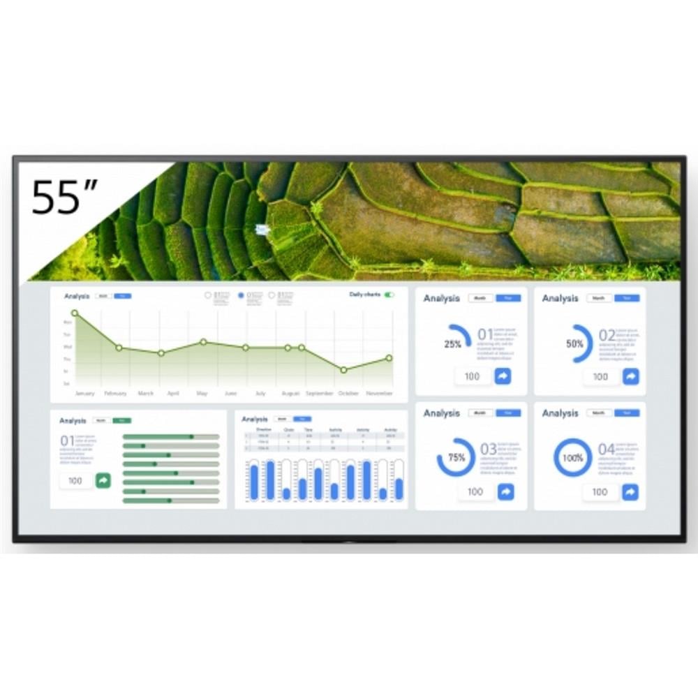 Sony BRAVIA FW-55BZ30L 55 inç 4K Ultra HD HDR Profesyonel Ekran