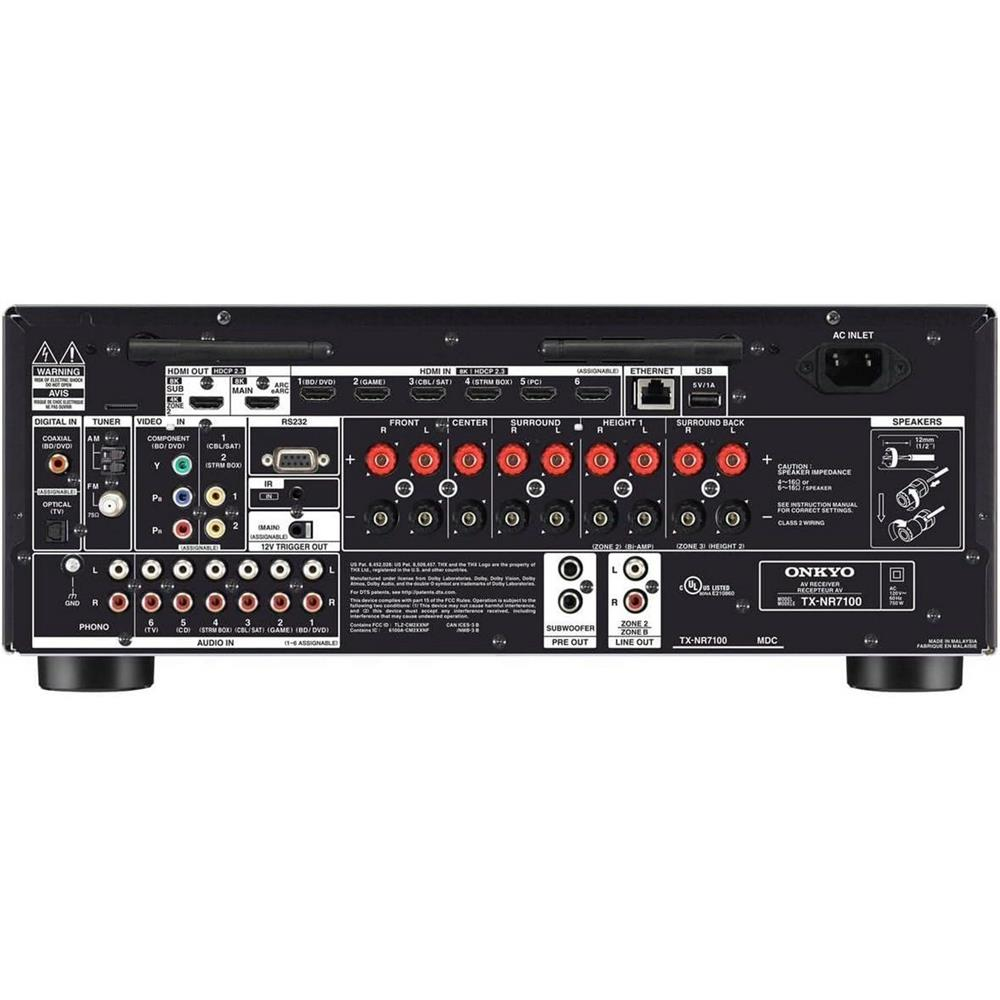 TX-NR7100 9.2 Kanal 8K THX A/V Surround Receiver
