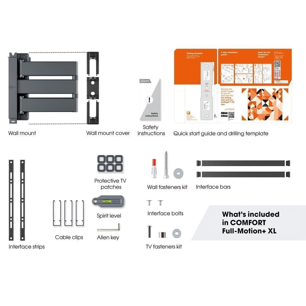 Vogel's TVM 3845  FullMotion 55''-100'' Askı Aparatı
