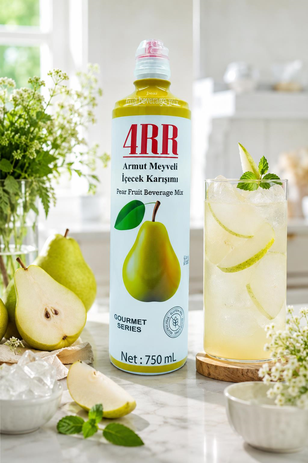 4RR4RR Armut Meyveli İçecek Karışımı 750 ml