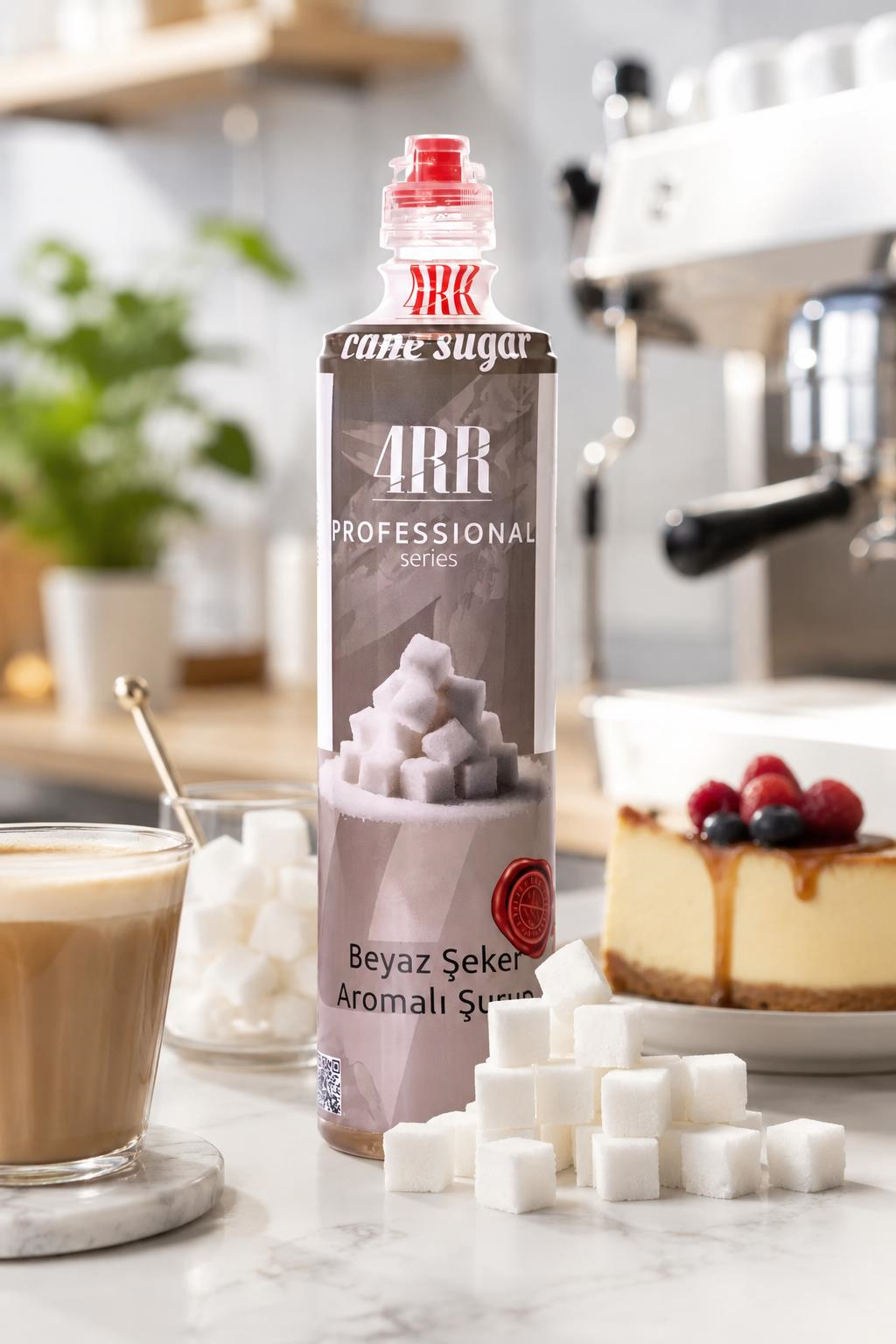 4RR4RR Beyaz Şeker Aromalı Şurup 750 ml