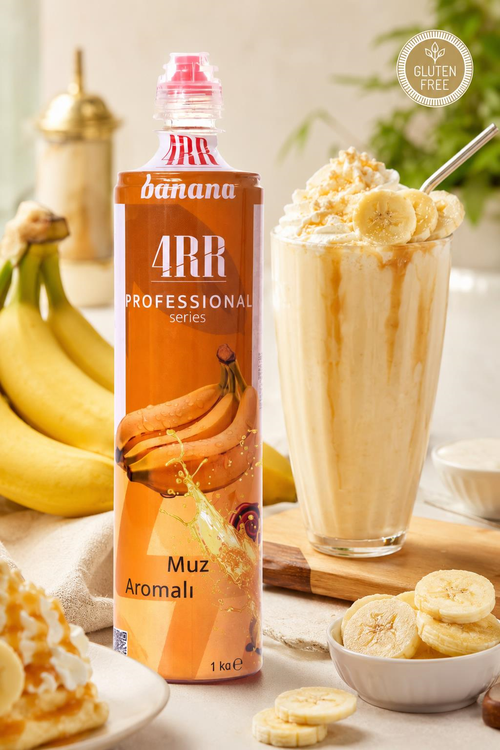 4RR4RR Muz Aromalı Şurup 750 ml