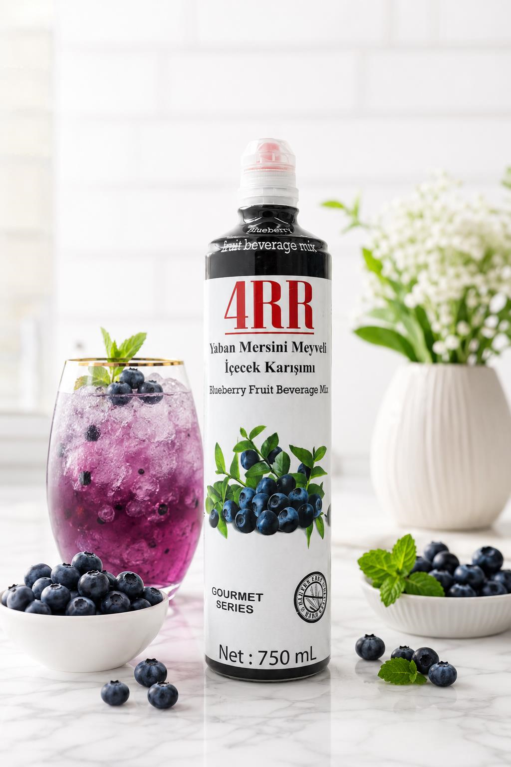 4RR4RR Yaban Mersini Meyveli İçecek Karışımı 750 ml