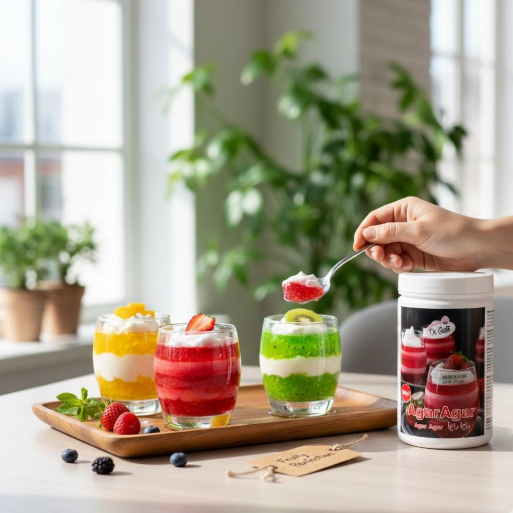 Agar Agar 200 Gr – Bitkisel Jel Kıvam Verici 900 Bloom