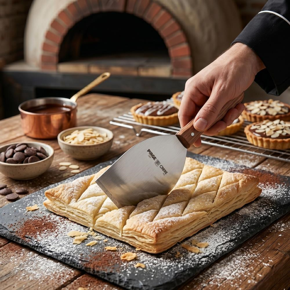 Ahşap Saplı Spatula No:2 11,5 CM