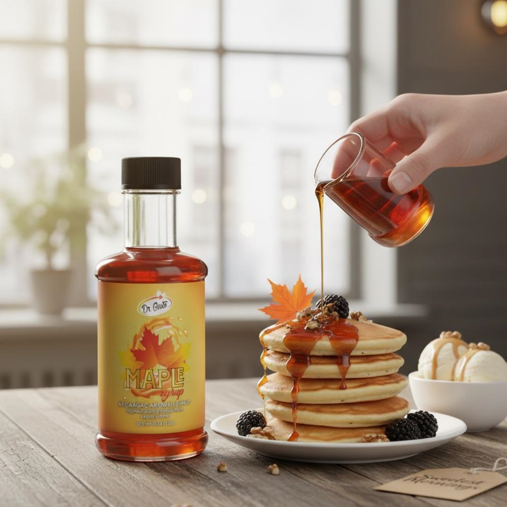 Akça Ağaç (Maple) Kokteyl Şurubu 300 CC – Yoğun Aromalı İçecek,Kahve ve Tatlı Şurubu