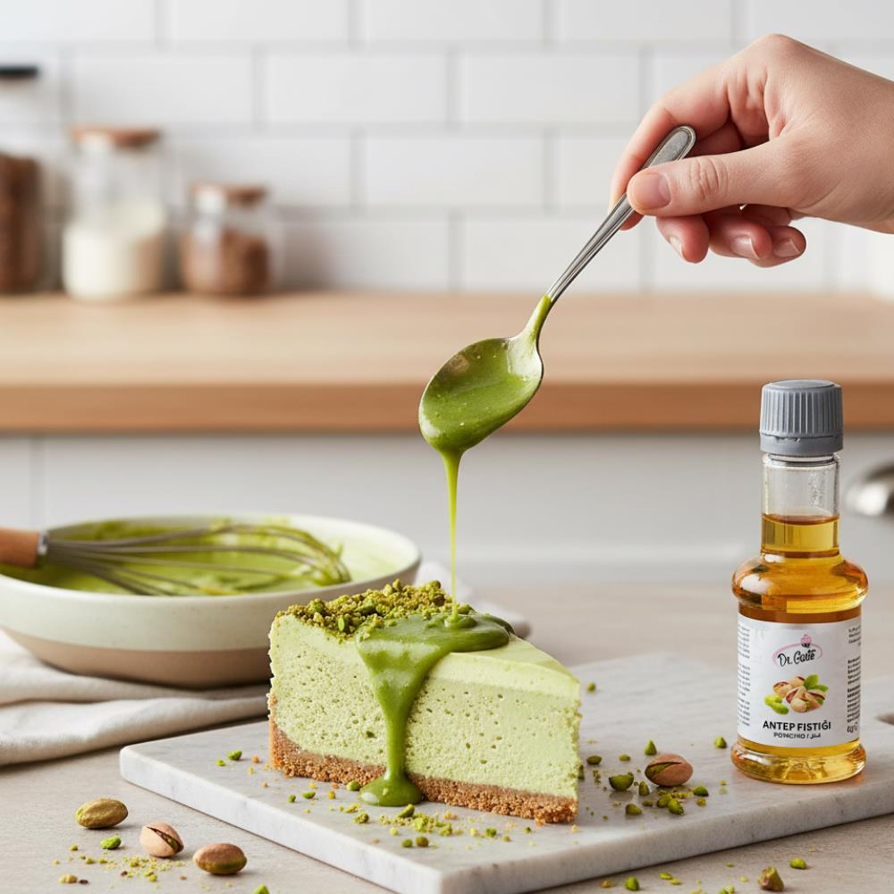 Antep Fıstık Aroması 40 g – Pasta, Kek, Tatlı ve Dondurmalar İçin Yoğun Lezzet