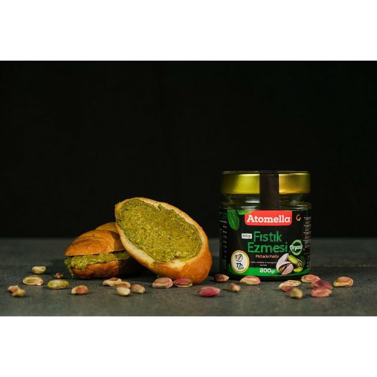 Atomella %77 Antep Fıstığı Ezmesi 200 gr