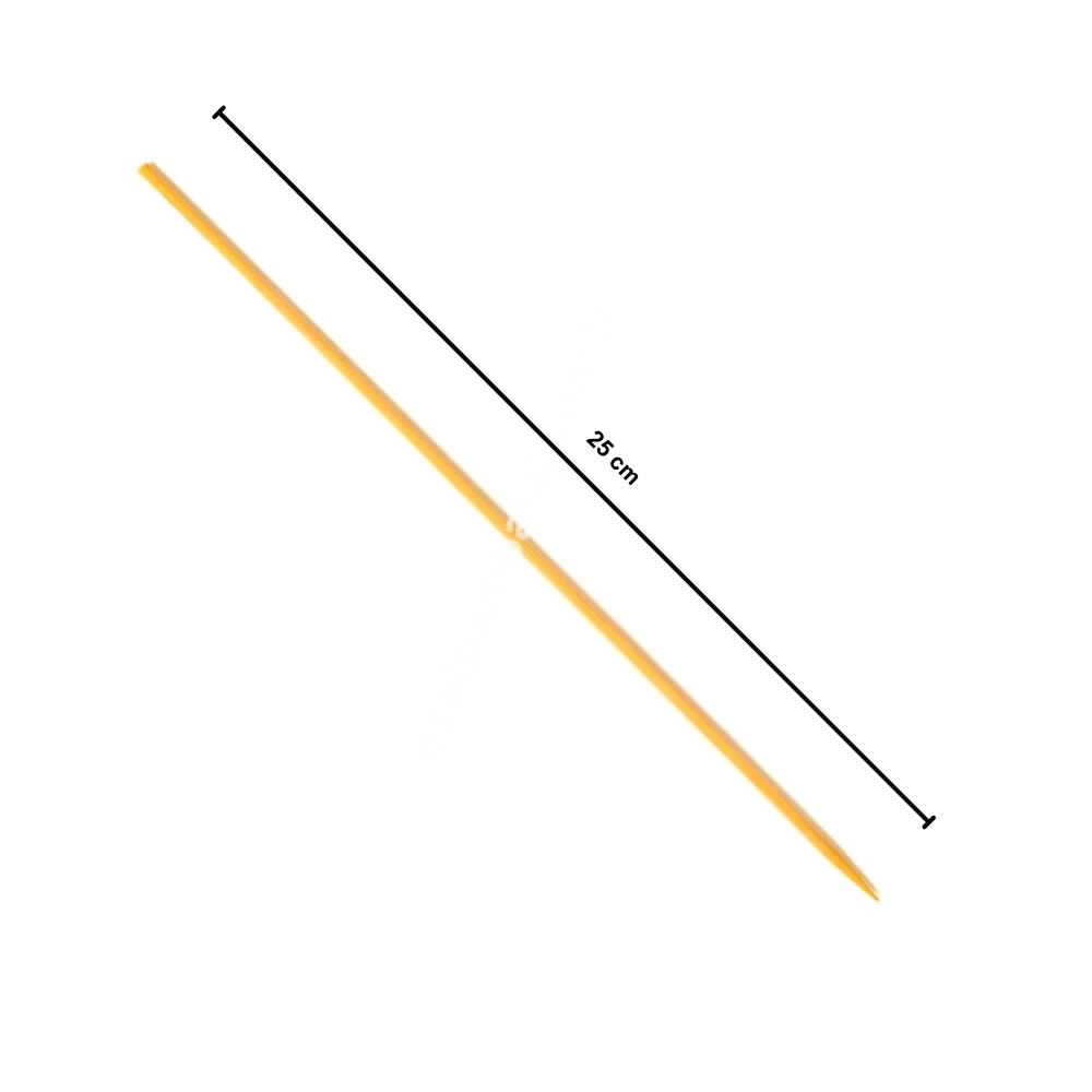 Bambu Çöp Şiş 25 cm – 100’lü | Barbekü, Sunum, Parti ve Mutfak Kullanımı İçin