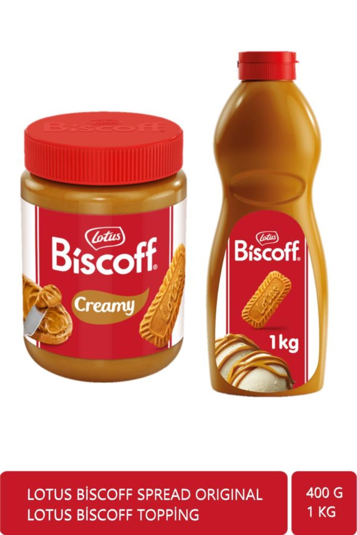 Bıscoff Spread Orıgınal 400gr. Bıscoff Toppıng 1 Kg.