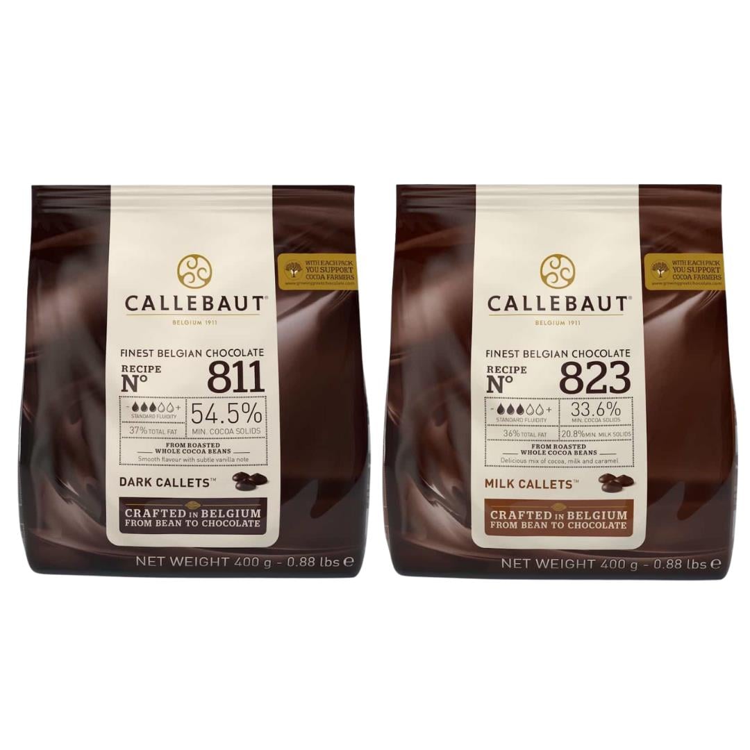 Callebaut 2'li 400 Gr Çikolata Paketi