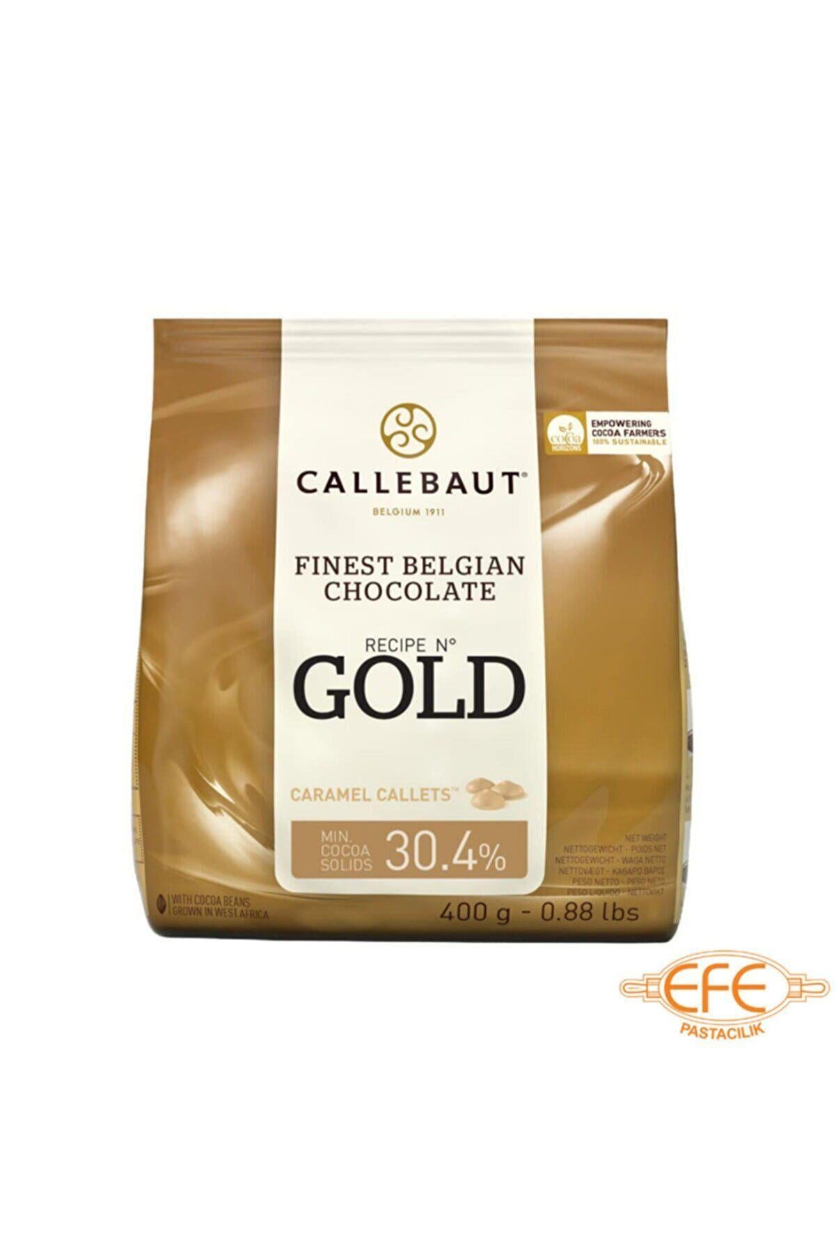 Callebaut Gold Karamel Drop Çikolata 400 Gr