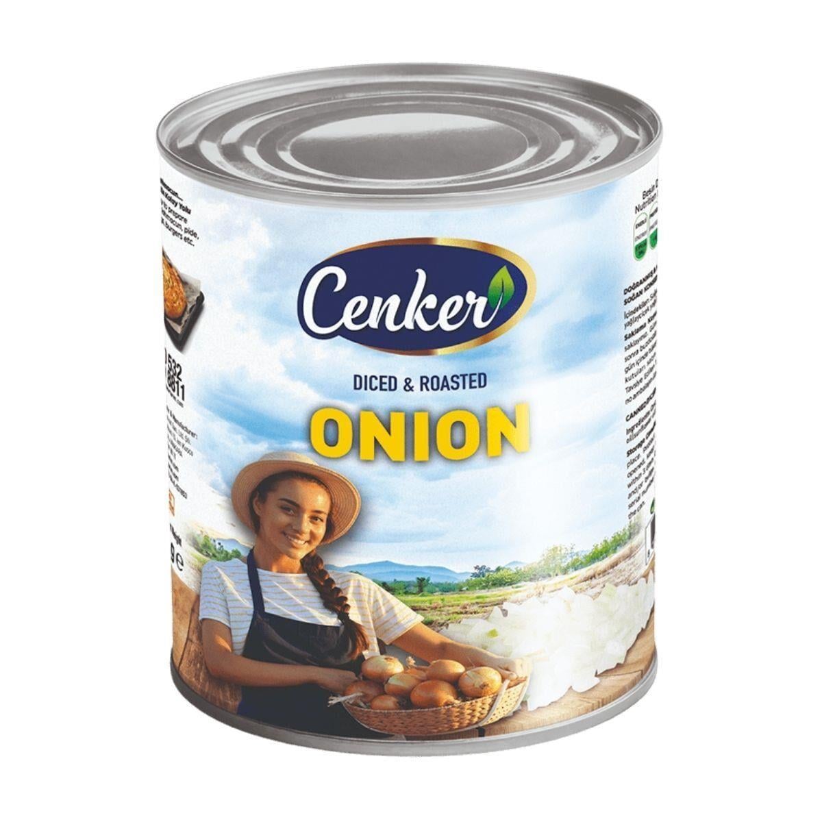 Cenker Beyaz Böreklik Soğan 4 Kg – Hazır Doğranmış Soğan