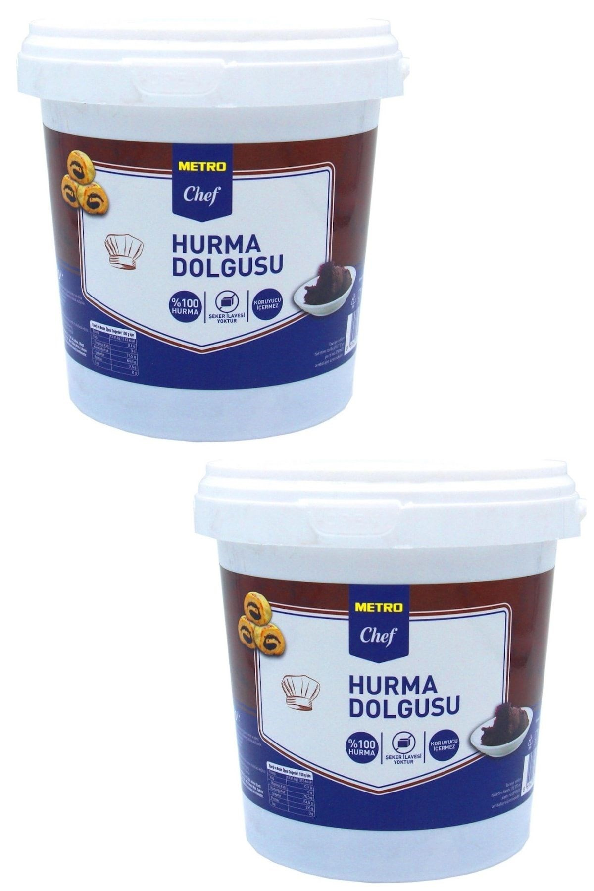 METRO CHEFChef Hurma Dolgusu (püresi) 2x1 kg