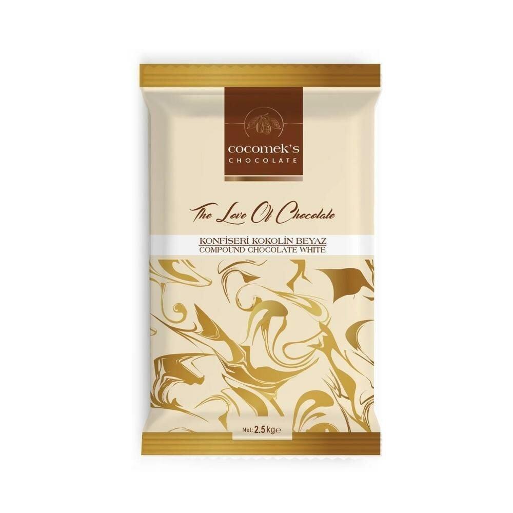 Cocomeks Konfiseri Çikolata Beyaz 2.5 Kg