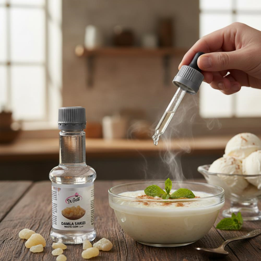 Damla Sakızı Aroması 40 g – Pasta, Kek, Kurabiye ve Tatlılar İçin Yoğun Aroma