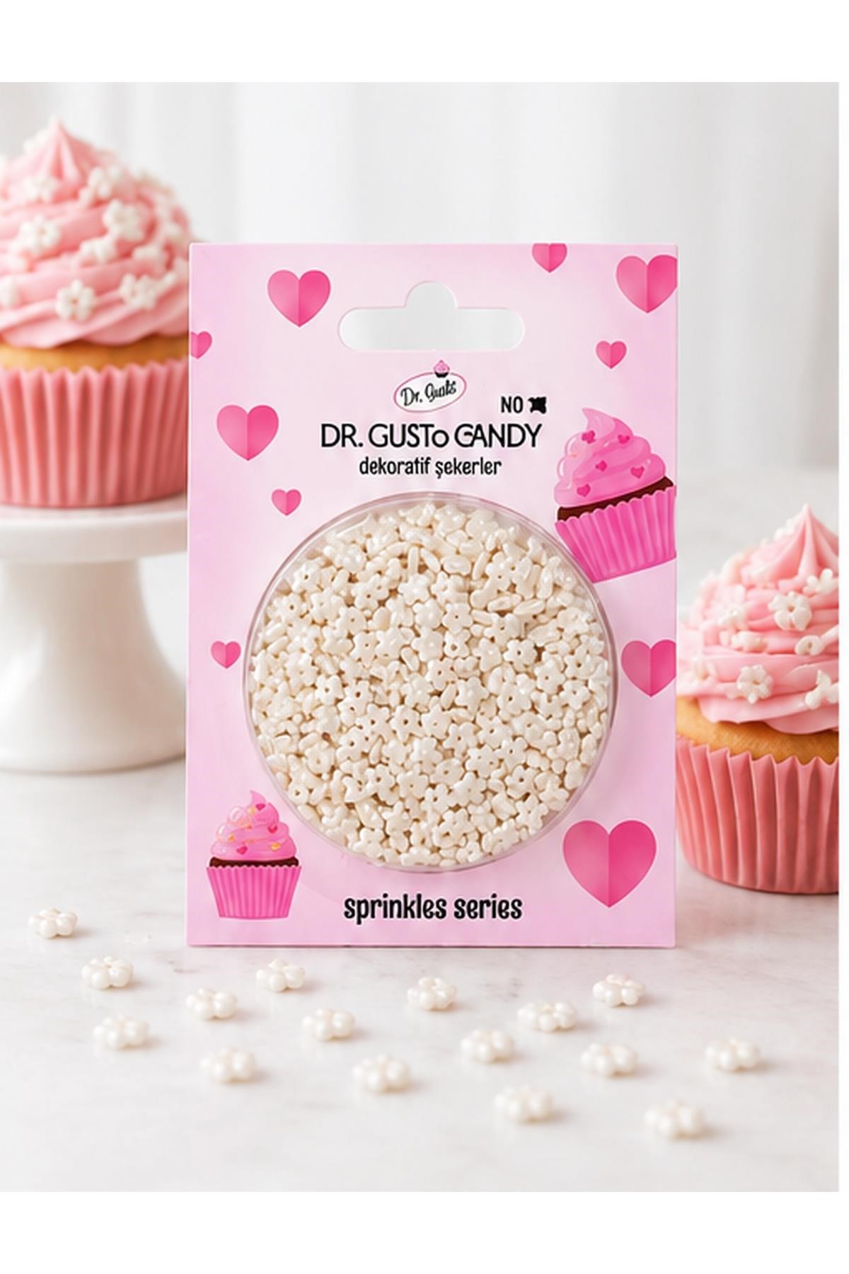 Dr. GustoDr. Gusto Star Yıldız Sedef Pasta Süsleme Şekeri