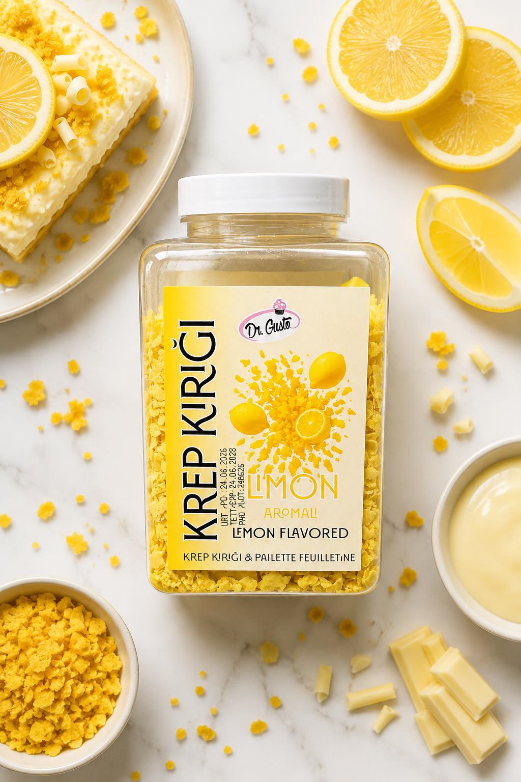 Dr. GustoDr. Gusto Limonlu Krep Kırığı 150 Gr