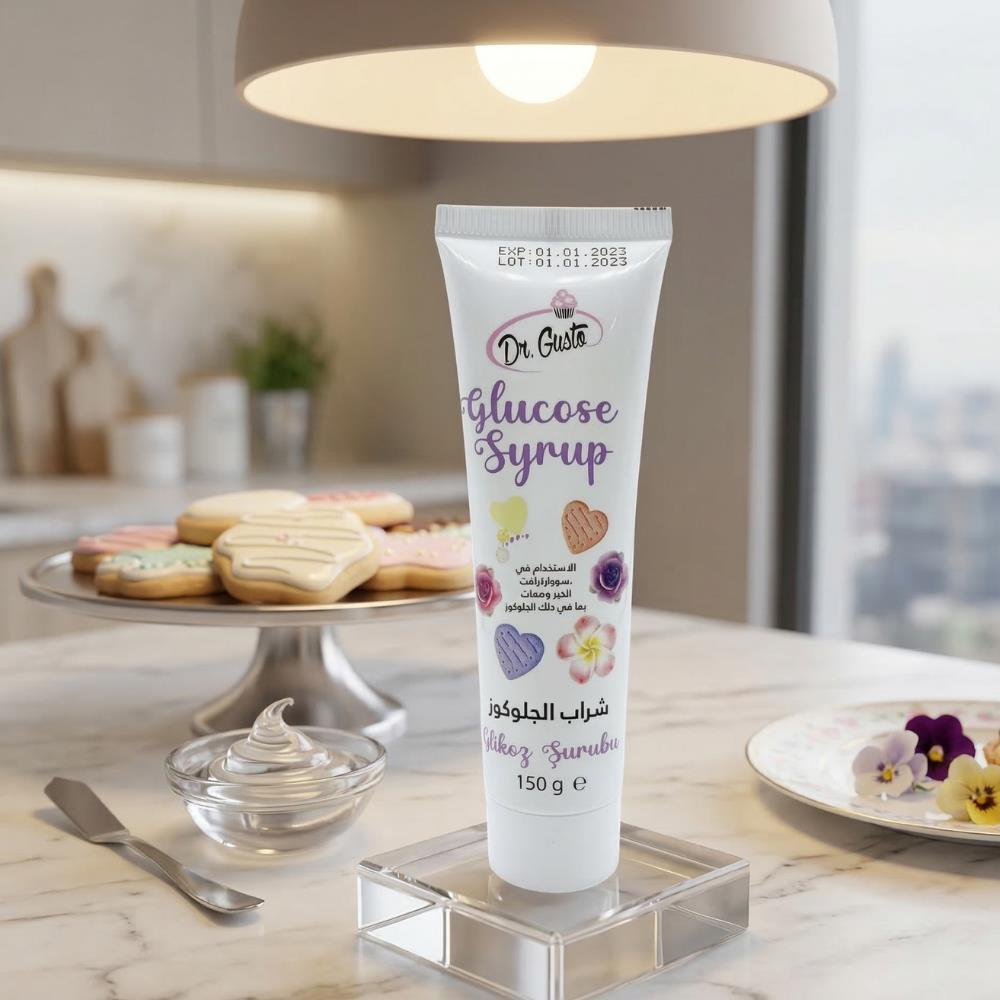 Dr. Gusto Mini Tüp Glikoz 150 GR – Pastacılık ve Şekerleme İçin Glikoz Şurubu