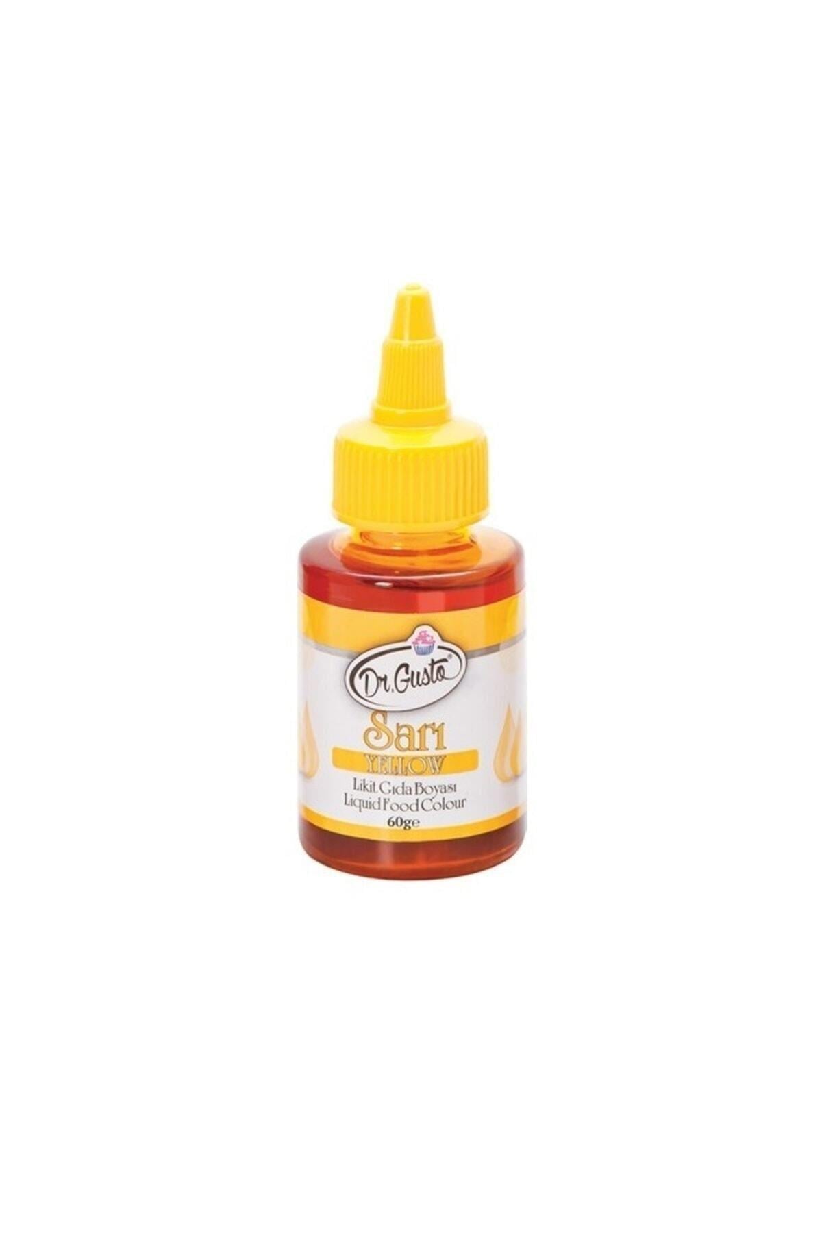 Dr.Gusto Su Bazlı Sıvı Gıda Boyası 60gr - Sarı
