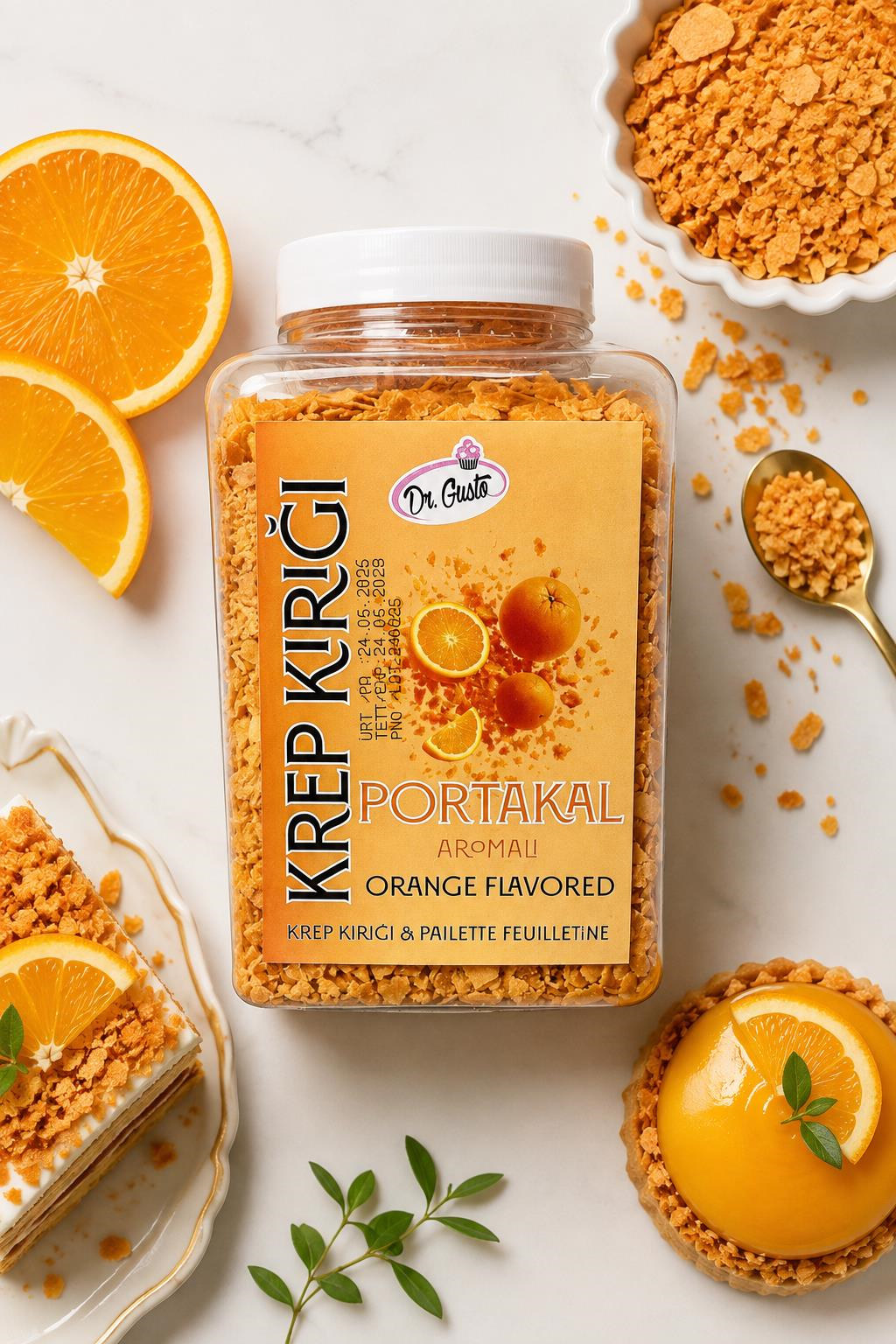 Dr. GustoDR.GUSTO KREP KIRIĞI 150 GR PORTAKAL