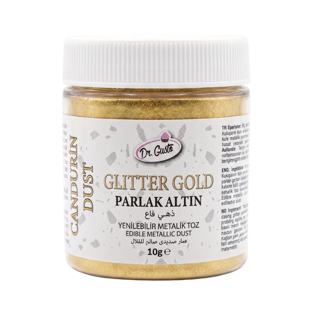DR.GUSTO METALİK TOZ 10 GR GLITTER ALTIN