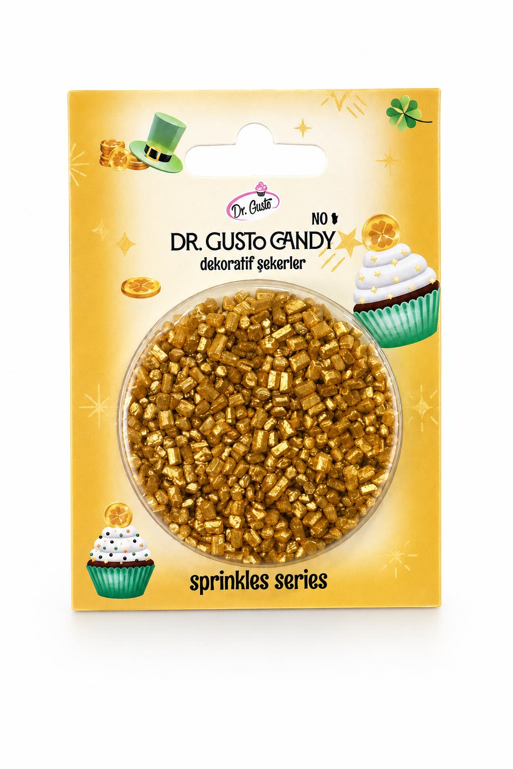Dr. GustoDr. Gusto Altın Candy Sanding Pasta Süsleme Şekeri
