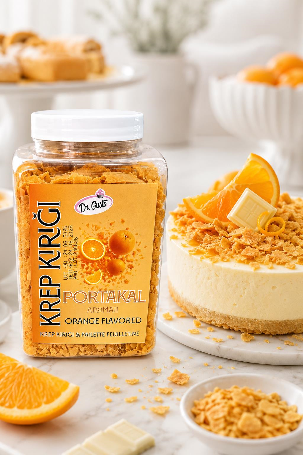 Dr. GustoDR.GUSTO KREP KIRIĞI 150 GR PORTAKAL