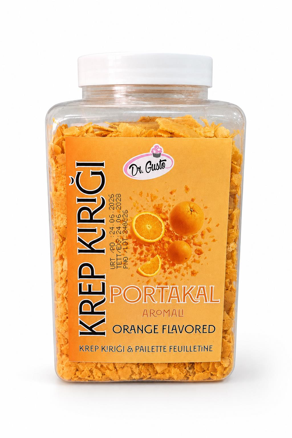 Dr. GustoDR.GUSTO KREP KIRIĞI 150 GR PORTAKAL