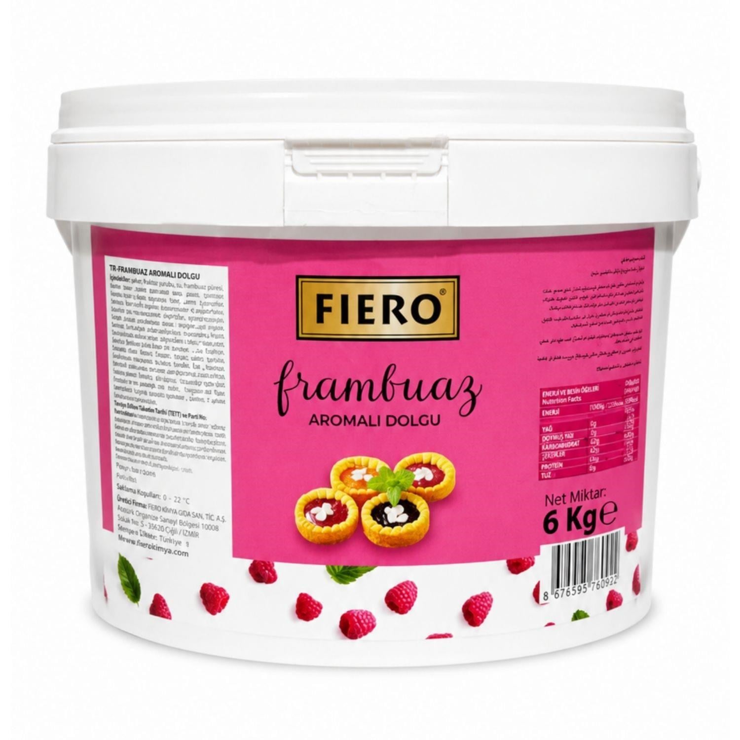 Fiero Frambuaz Dolgu 6 Kg