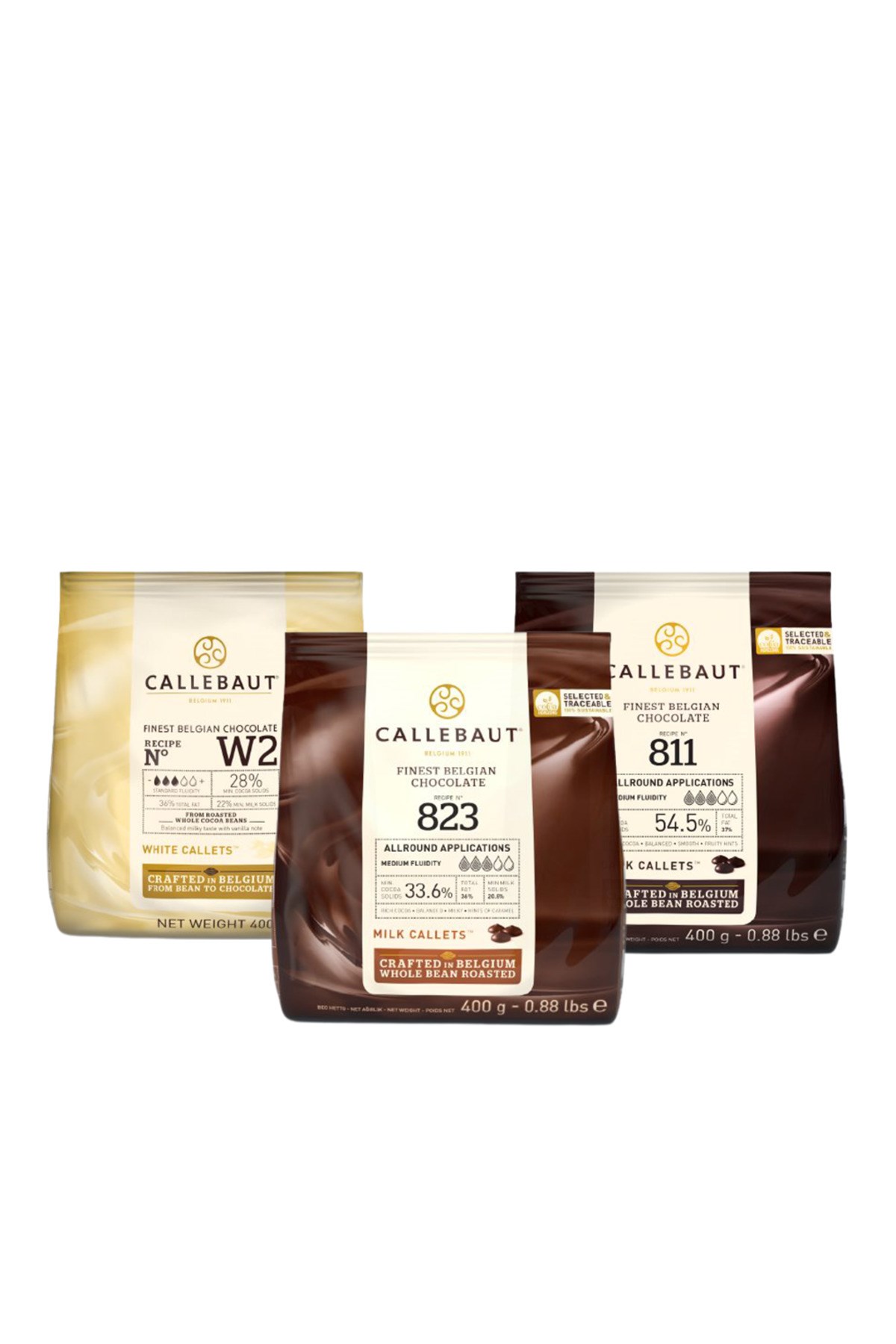 CallebautFırsat 3 lü 400 gr Paket