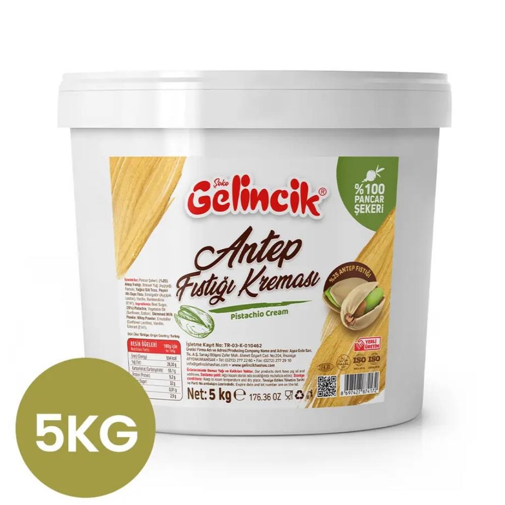 Gelincik Antep Fıstığı Kreması 5 Kg