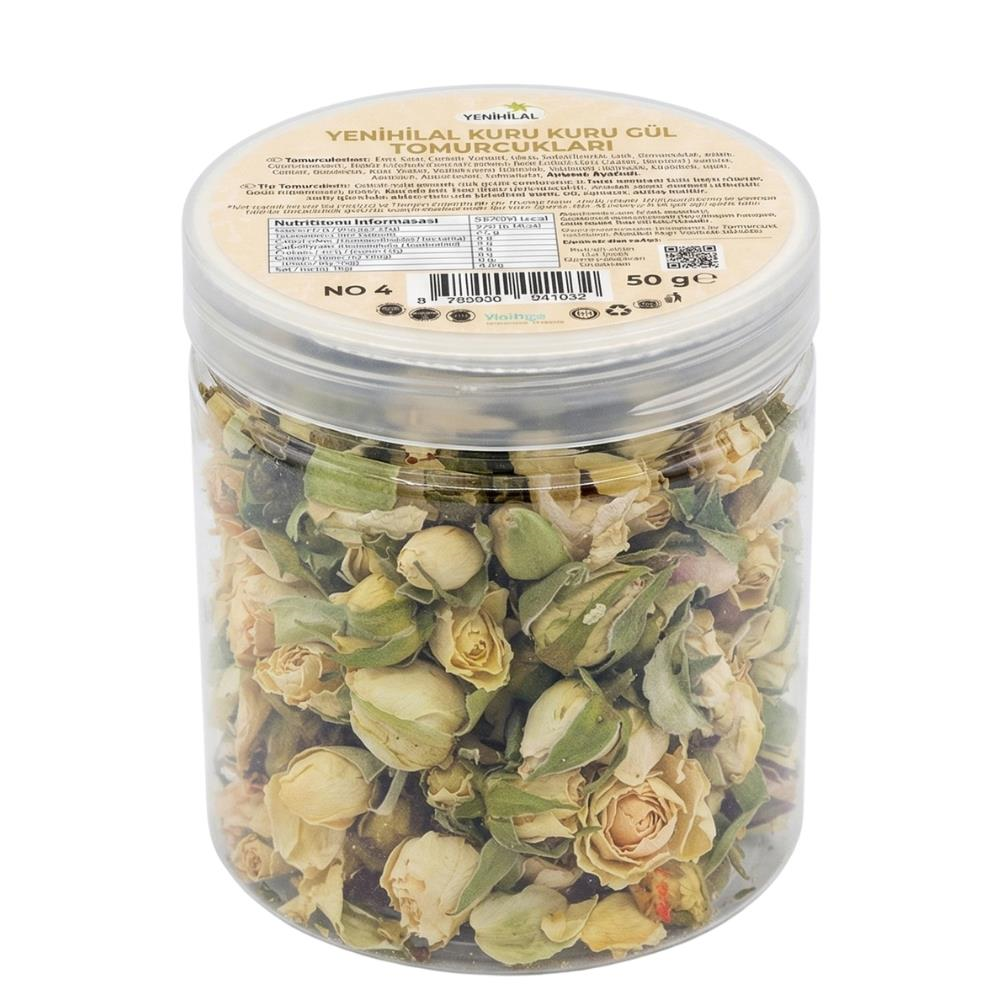 Gerçek Yenilebilir Kurutulmuş Beyaz Gül 30 GR – Pasta, Tatlı ve İçecek Süsleme