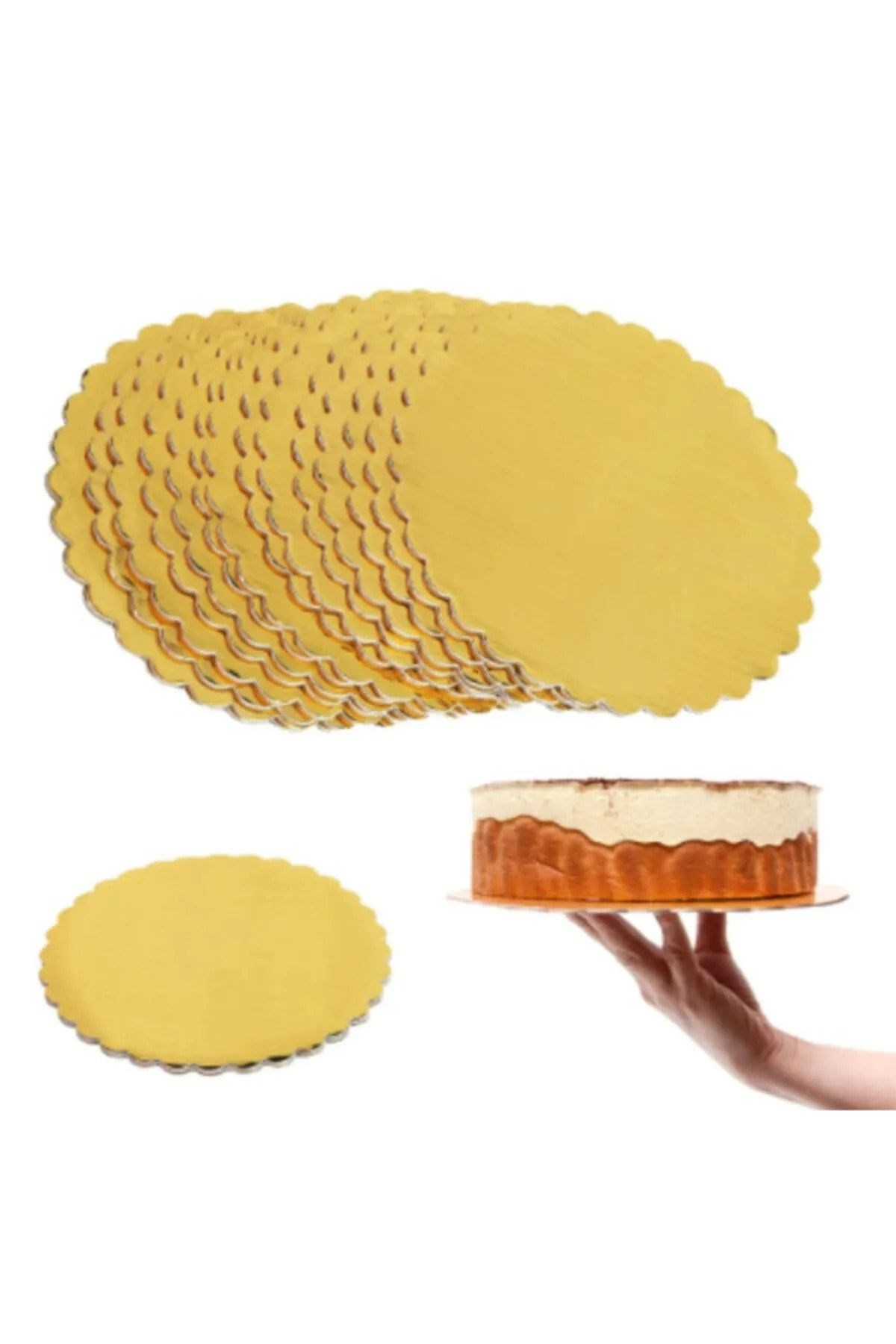 BENSGold Mendil 28 Cm Kalın Pasta Altlığı 10 Adet