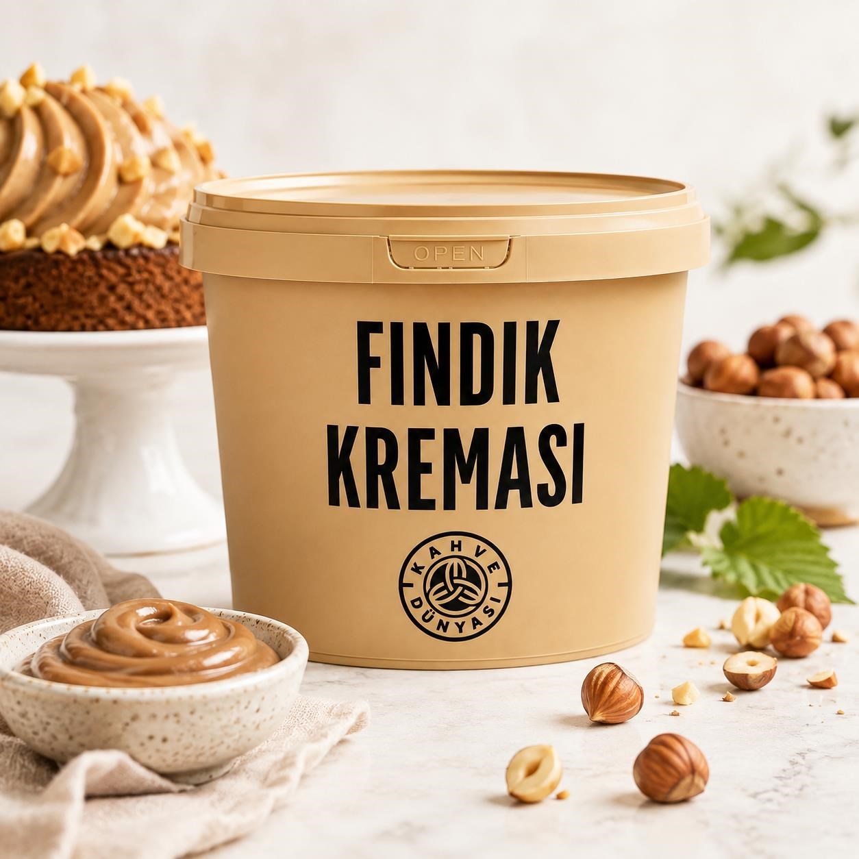 4RRKahve Dünyası Fındık Kreması 2,5 Kg