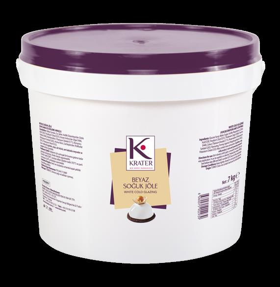Krater Beyaz Soğuk Jöle 7 Kg