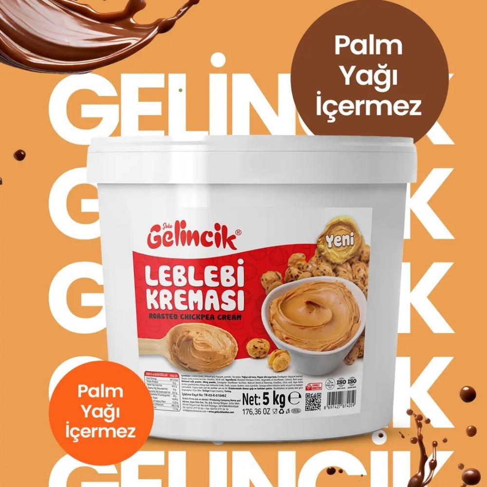 Leblebi Kreması 5 Kg – Yoğun Aromalı Profesyonel Dolgu Kreması