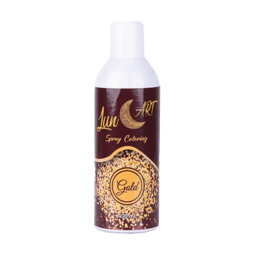 Lunart Metalik Altın Sprey Boya 400 Ml