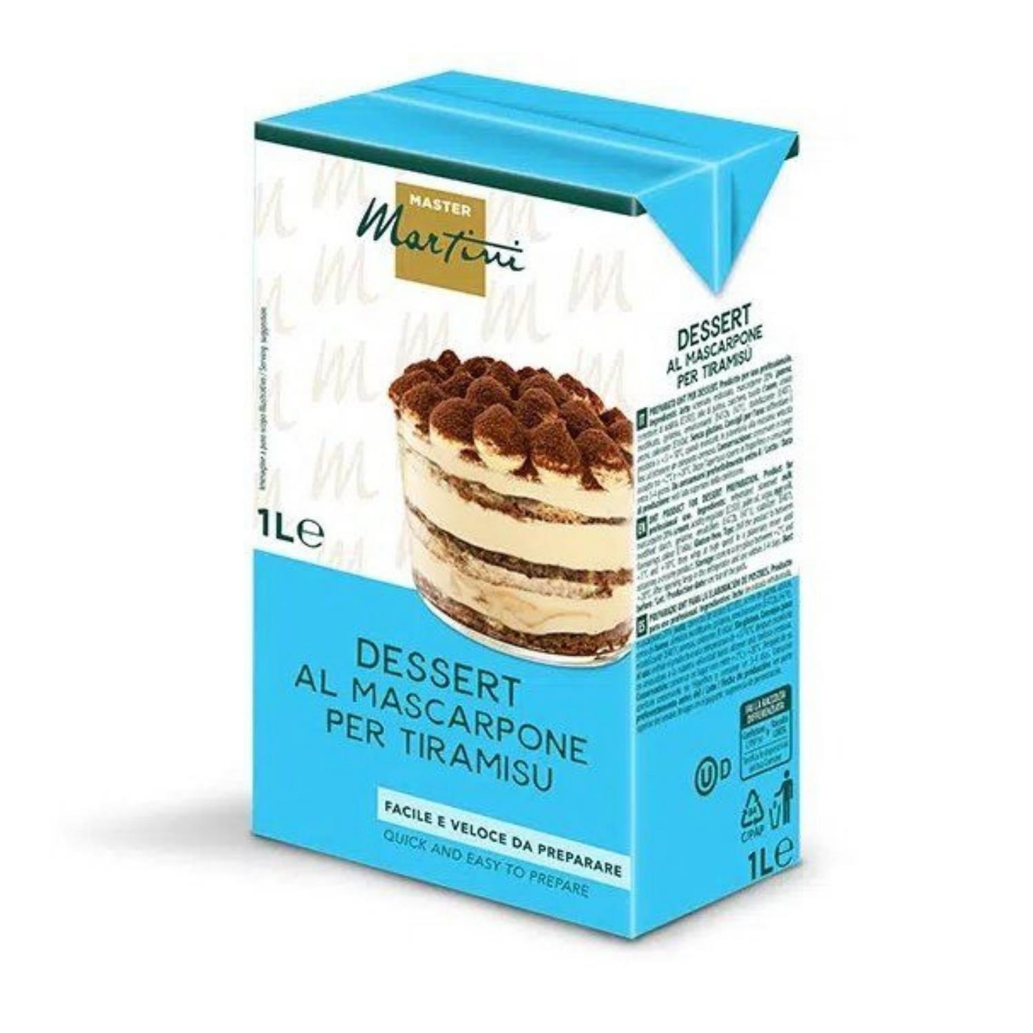 Master Martini Mascarpone Krema 1 Kg Profesyonel İtalyan Usulü Tatlı ve Pasta Kreması