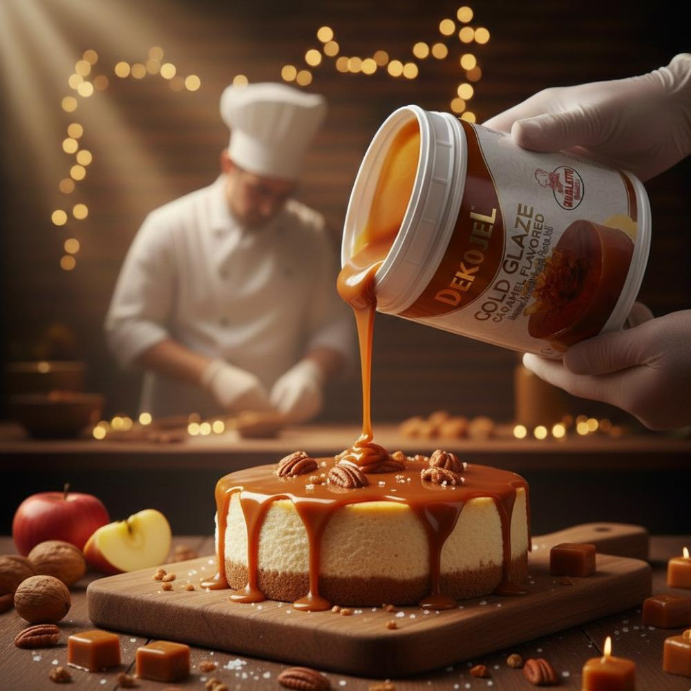Ovalette Jöle Karamel 1 Kg – Pasta, Triliçe ve Tatlı Kaplama Jölesi